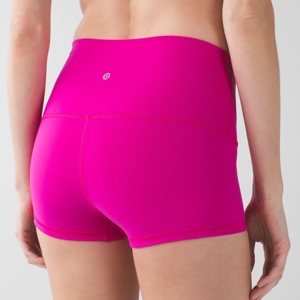 Lululemon Pink Boogie Short (roll down)